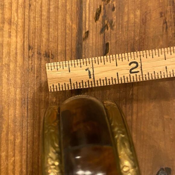 Boho Style Stacking Bracelet Brown zeitgeist Gold Tone Trim - Picture 8 of 10